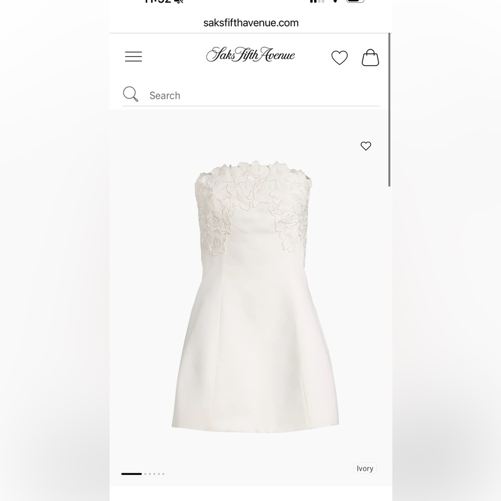 Sachin and Babi Alanna Mini Dress - Ivory